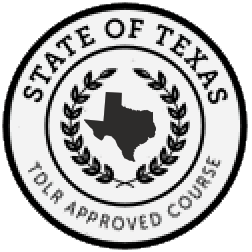 Texas TDLR Approved Seal